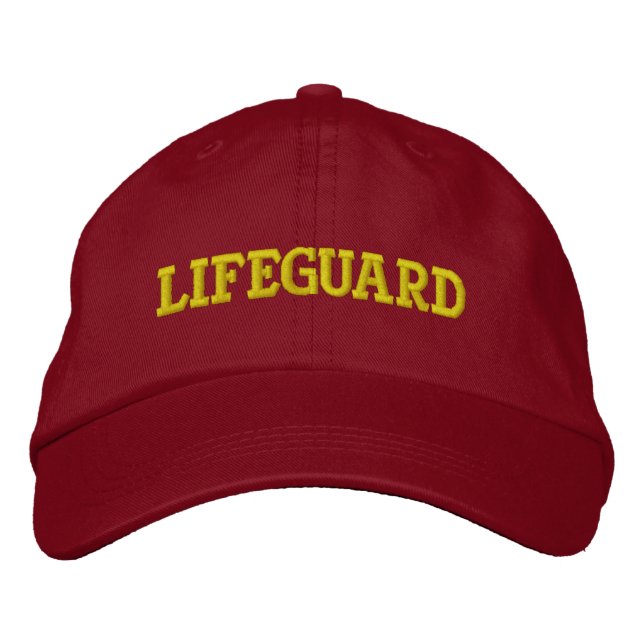 GORRA BORDADA LIFEGUARD (Anverso)