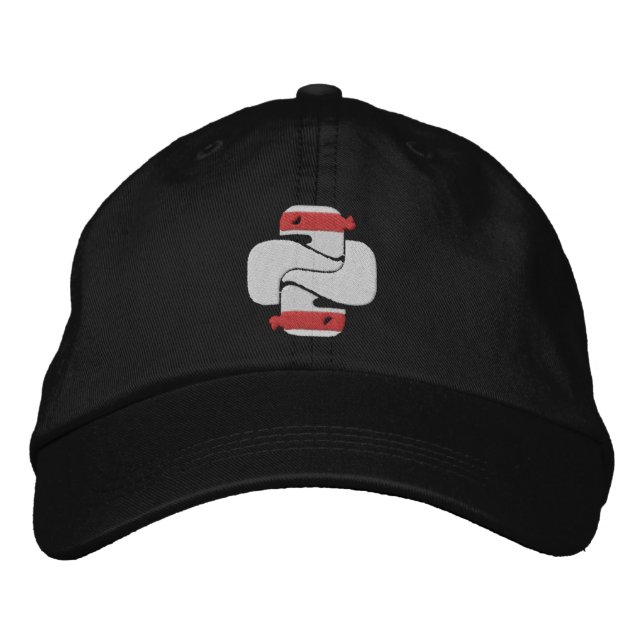 Gorra Bordada Límite oficial de Ninja-IDE (Anverso)