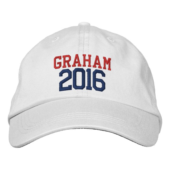 Gorra Bordada Lindsey Graham President 2016 (Anverso)