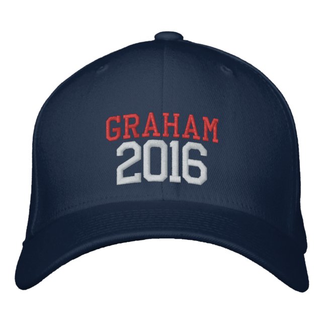 Gorra Bordada Lindsey Graham President 2016 (Anverso)