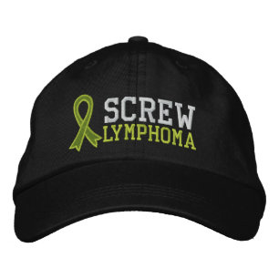 Gorra Bordada Linfoma de tornillo