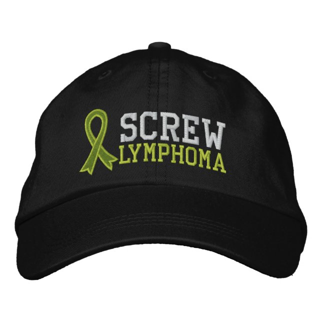 Gorra Bordada Linfoma de tornillo (Anverso)