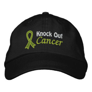 Gorra Bordada Linfoma no Hodgkins de cáncer de extinción
