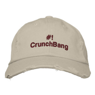 Gorra Bordada Linux - #!CrunchBang