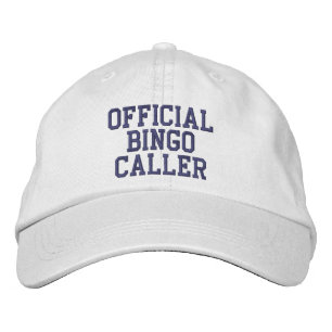 Gorra Bordada Llamador BINGO oficial