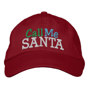Gorra Bordada Llámame SANTA ... ; ) Capturado por SRF