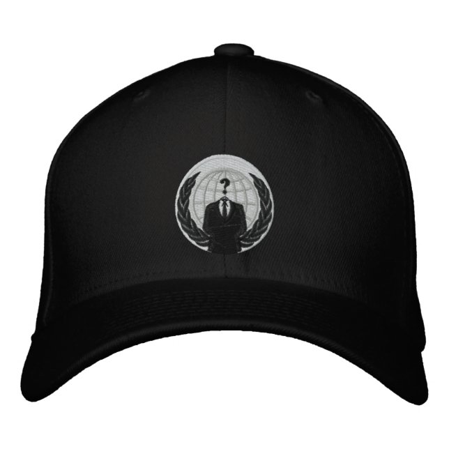 Gorra Bordada Logo anónimo (Anverso)