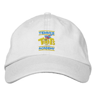 Gorra Bordada Logo de la Academia de Tenis Tots apilado