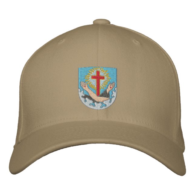 Gorra Bordada Logo franciscano (pequeño) (Anverso)