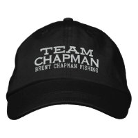 Logotipo de pesca de Brent Chapman - Team Chapman