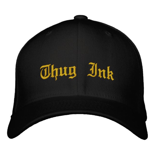 Gorra Bordada Logotipo de tinta rápida (Anverso)