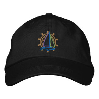 Gorra Bordada Logotipo de vela