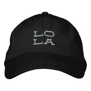 Gorra Bordada Lola Baseball Hat