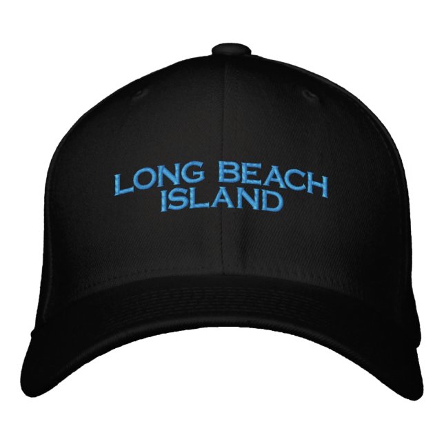 Gorra Bordada LONG BEACH ISLAND Embroidered Hat (Anverso)