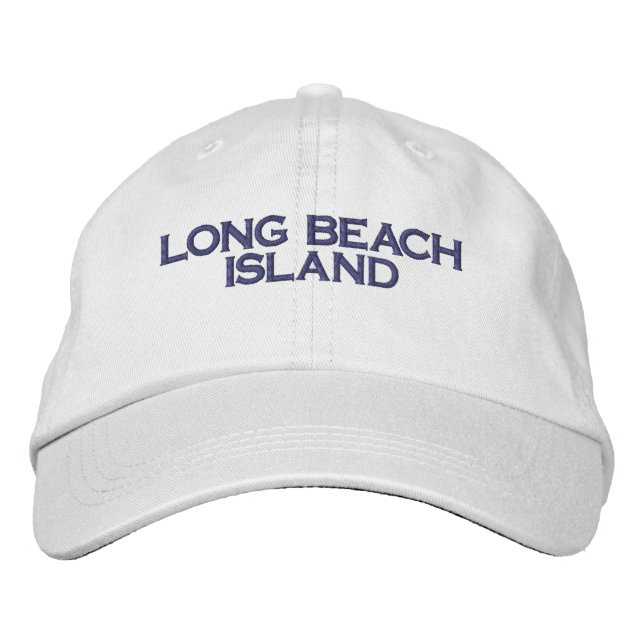 Gorra Bordada LONG BEACH ISLAND Embroidered Hat (Anverso)