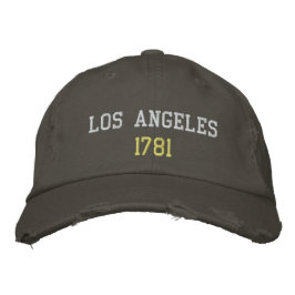 Gorra Bordada Los Ángeles 1781
