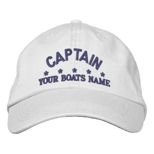 Gorra Bordada Los capitanes navegan