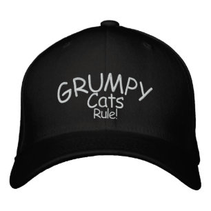 Gorra Bordada ¡Los Gatos Grupados Gobernan!