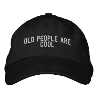 Gorra Bordada los viejos son geniales