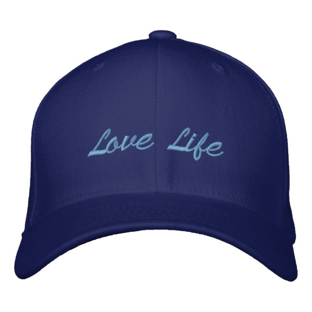 Gorra Bordada Love Life Cap (Anverso)