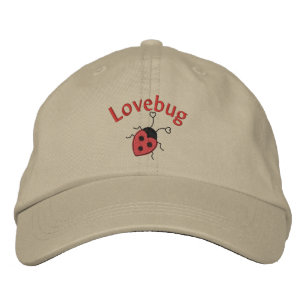 Gorra Bordada LoveBug con Ladybug