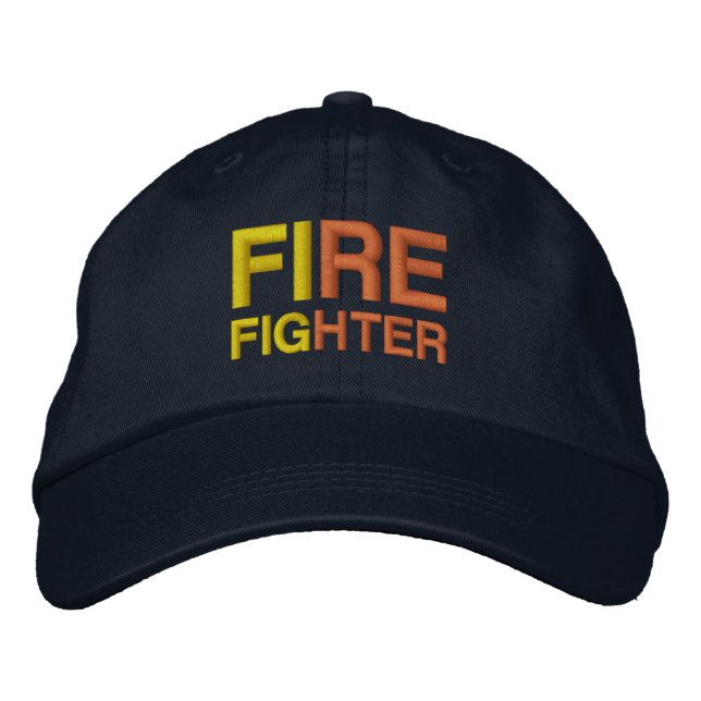 GORRA BORDADA LUCHADOR DE INCENDIOS (Anverso)