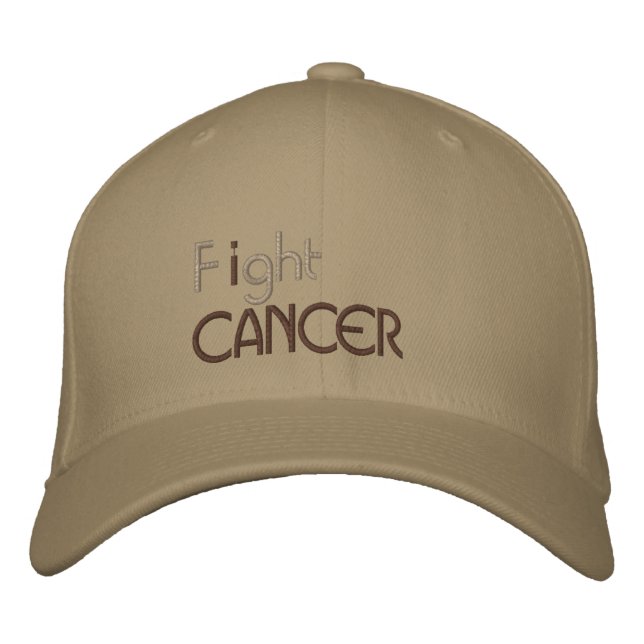 Gorra Bordada Lucho contra el cáncer bordado (Anverso)