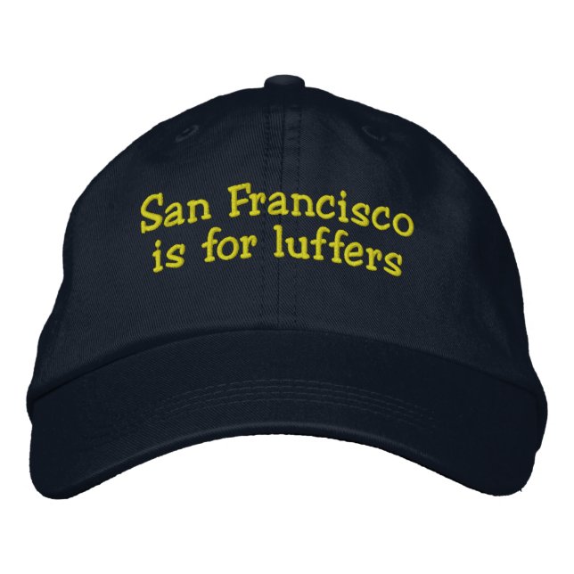 Gorra Bordada Luffers_San Francisco (Anverso)