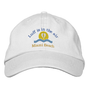 Gorra Bordada Luffers Sunset_Luff está en el aire Miami Beach