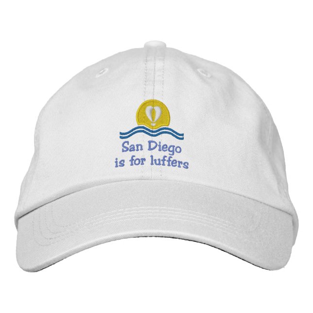 Gorra Bordada Luffers Sunset_San Diego (Anverso)