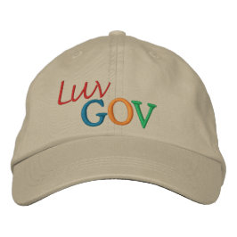 Gorra Bordada Luv Gov
