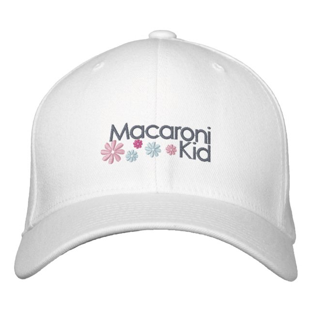 Gorra Bordada Macaroni Kid Embroied Cap (Anverso)