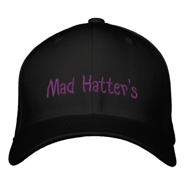 Gorra Bordada Mad Hatter (Anverso)