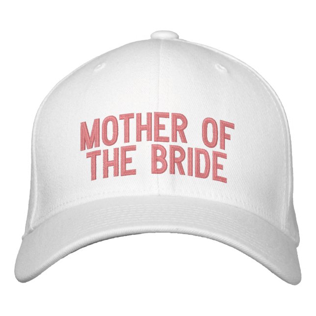 Gorra Bordada Madre de la novia (Anverso)