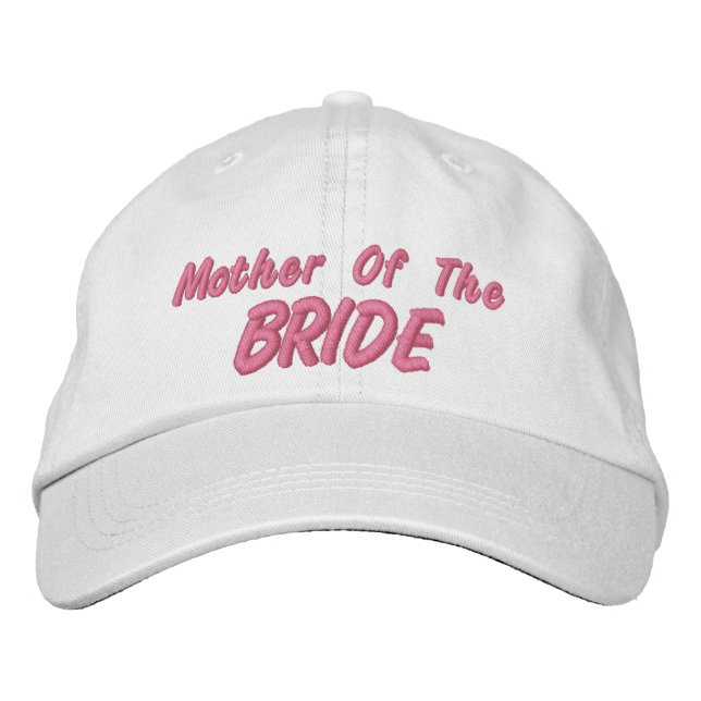 Gorra Bordada Madre de la novia (Anverso)