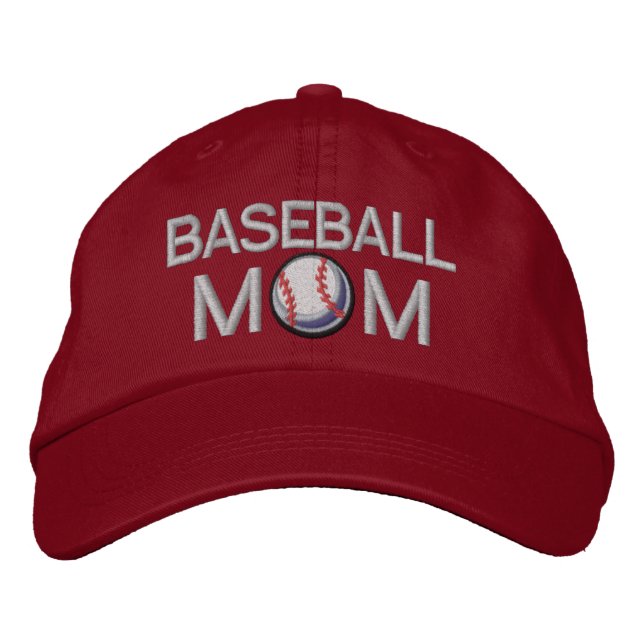 Gorra Bordada Madre del béisbol (Anverso)