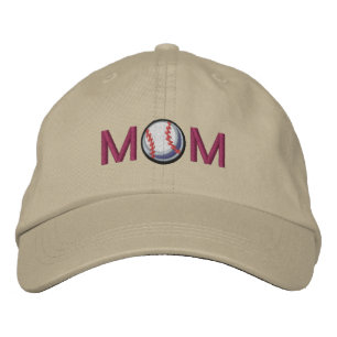 Gorra Bordada Madre del béisbol