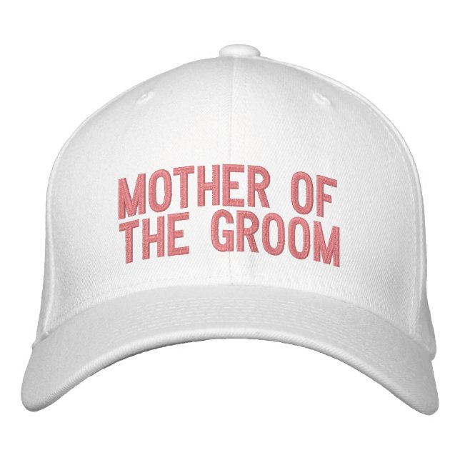 Gorra Bordada Madre del Groom (Anverso)