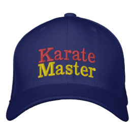 Gorra Bordada maestro de karate