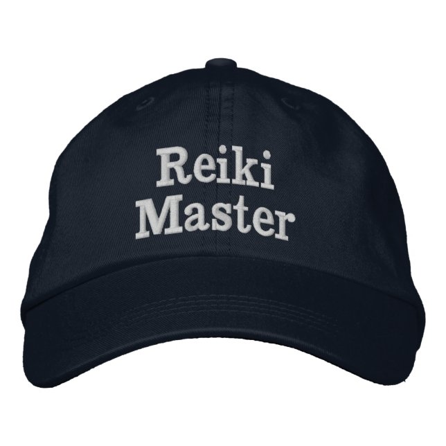 Gorra Bordada Maestro de Reiki (Anverso)