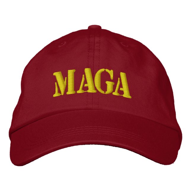 GORRA BORDADA MAGA HACE QUE ESTADOS UNIDOS SEA GRANDE DE NUEVO (Anverso)