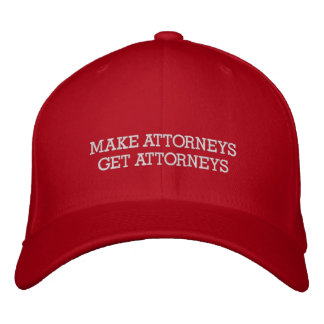 Gorra Bordada MAGA - Haga que los abogados consiguen a abogados