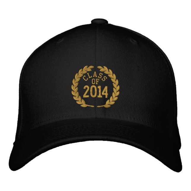 Gorra Bordada Make your Class Of Your Year Laurels Embroidery (Anverso)
