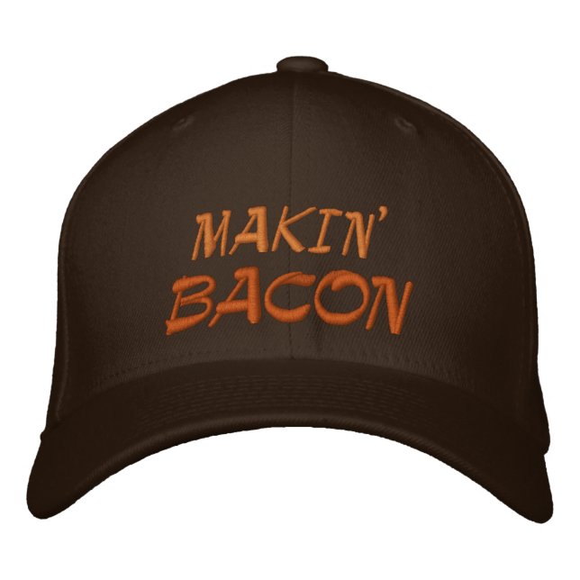 Gorra Bordada Makin' Bacon (Anverso)