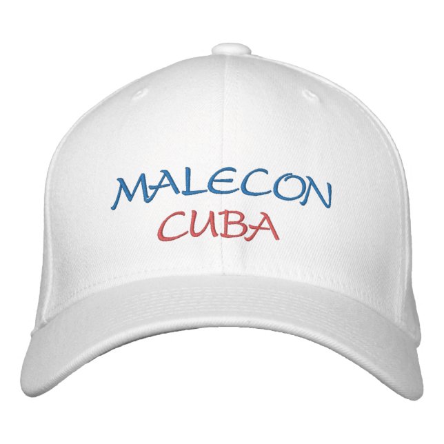 Gorra Bordada Malecón (Anverso)