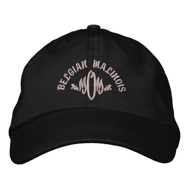 Gorra Bordada Malinois Dog MOM (Anverso)