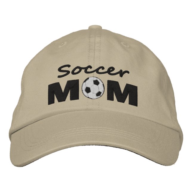 Gorra Bordada Mamá Balón de Fútbol (Anverso)