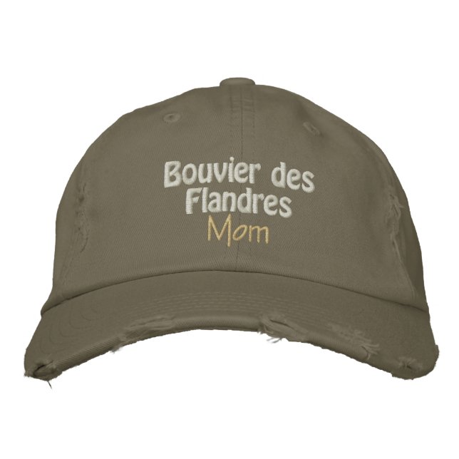 Gorra Bordada mamá de bouvier (Anverso)