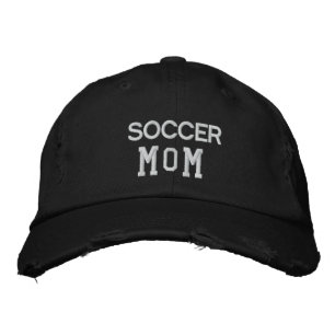 Gorra Bordada Mamá de fútbol