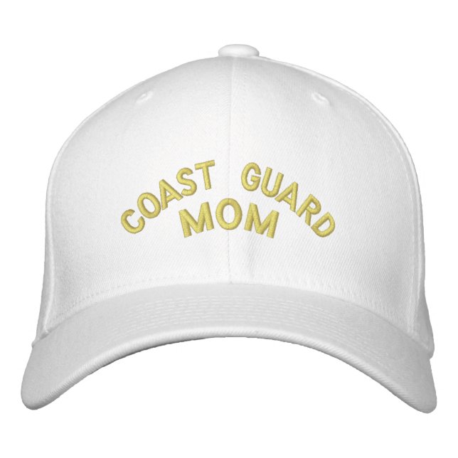 Gorra Bordada Mamá de la guardia costera (Anverso)